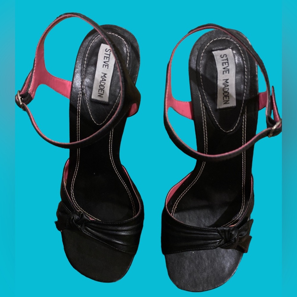 Steve Madden Heels—Leather Uppers—Size 9 1/2 M